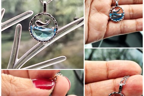 Style With Dolphin Neckpiece