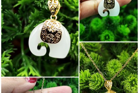 White Jade Neckpiece