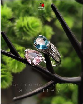 Silver Plated Adjustable Ring - Image 2