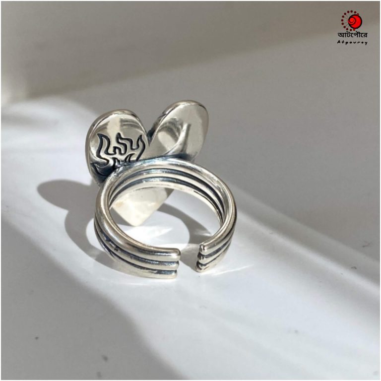 Adjustable Thai Silver Ring - Image 5