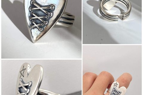 Adjustable Thai Silver Ring