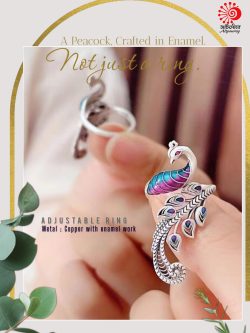 Peacock Ring-A Symbol of Grace, Crafted to Last - Image 4