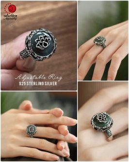 Lotus Adjustable Rings