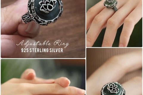 Lotus Adjustable Rings