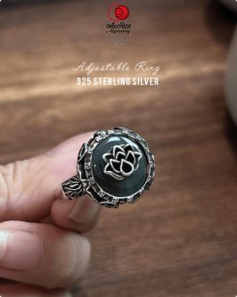 Lotus Adjustable Rings - Image 2