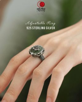Lotus Adjustable Rings - Image 4
