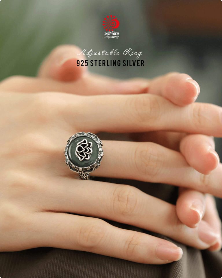 Lotus Adjustable Rings - Image 3