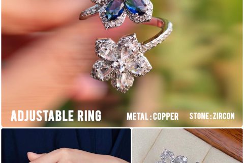 Trendy Flower Ring